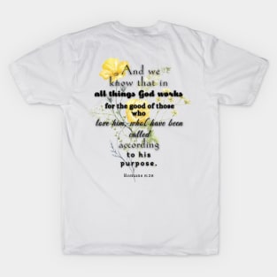 Romans 8:28 T-Shirt